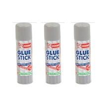 Glue Stick Yapıştırıcı Mikro Katı Yapıştırıcı 21 Gr Ruj Yapıştırıcı 3 Adet