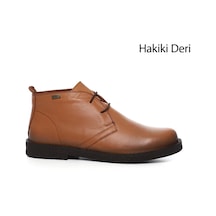 Gönderi(R) Gönderi R Açık Taba Oxford Kalıp Kauçuk Taban Hakiki Deri Bot Açık Taba
