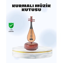 Enstrüman Şeklinde Müzik Kutusu Lüt Tasarım Melodious Music