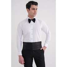 Gk 731 Gömlek Slim Beyaz Smokın Beyaz