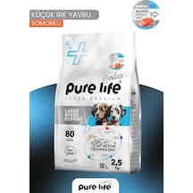 Purelife Plus Somonlu Büyük Irk Yavru Köpek Maması 2500 G
