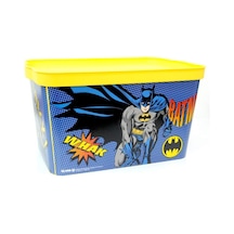 Tuffex Batman Lisanslı 24 Litre Hazneli Kapaklı Oy Çok Renkli