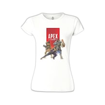 Apex - Legends Beyaz Kadın Tshirt 001
