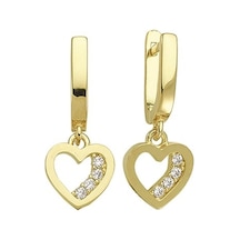 Goldkupe 14 Ayar Taşlı Altın Çocuk Küpe 1,97 Gr-1335