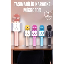 Taşınabilir Bluetooth Karaoke Mikrofon: Hafıza Kart Girişli Etkileyici Performans Mh-hs5662-3545