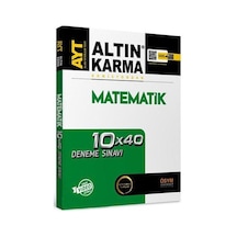 Altın Karma Yayınları Ayt Matematik Branş Deneme Yni