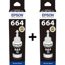 Epson 664 Serisi 2Li Siyah Mürekkep Seti