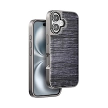 Venco Apple Uyumlu iPhone 16 Wave Kapak - Derin Mor -
