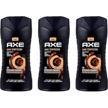 Axe Dark Temptation 3 in 1 Erkek Duş Jeli 3 x 250 ML Axe Dark Temptation 3 in 1 Erkek Duş Jeli 3 x 250 ML