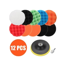 Valkyrie 12 Parça 10Cm Büyük Boy Oto Pasta Cila Polisaj Seti