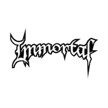 Immortal Oto Sticker Siyah 30 X 18 Cm519