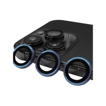 Apple İphone 15 Pro Raze Metal Kamera Lens - Lacivert Belirtilmemiş