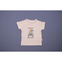 Mini Damla T-shirt Safari Bej-9245