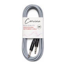 Corvina 5 Metre Gri Jack Enstrüman Kablosu