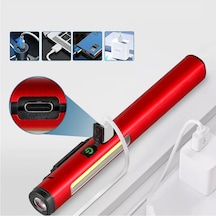 Şarjlı Mıknatıslı Çalışma Lambası Cep Feneri Wt-307-s Çok Renkli