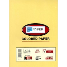 Renkli 100'lü A4 Fotokopi Kağıdı Ekonomik Dokulu Kağıt