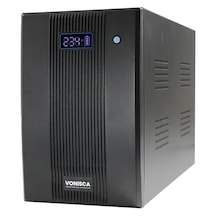 D-1500 1500va Lcd Kesintisiz Güç Kaynağı Line Interactive 2x12v 9ah Ups Bilgisayar Kamera Ofis Sistem