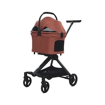 Eurodog - 803 - Katlanabilir Köpek Arabası - Aconcept - Turuncu 66x52x110cm