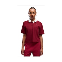 Puma Puma Class Polo Tee Kadın Günlük Polo Tişört 69401423 Kırmızı