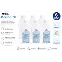 Aqua Oksijenli Su 1000ml 6 Adet