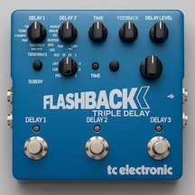 Tc Electronic Flashback Trıple Delay Intuitive Three-engine Delay Pedalı