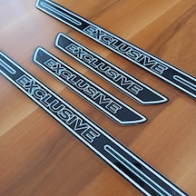 Hyundai Genesis Exclusive Yazılı Pleksi Kapı Eşiği