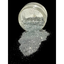 Epoksi Glitter Sim 50 Gr İnce Mikron Silver Parlak