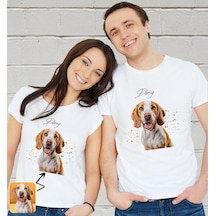 Bk Gift Kişiye Özel Evcil Hayvan Tasarımlı Beyaz Tişört-7, Sevgiliye Hediye, Arkadaşa Hediye, Trend T-shirt Kobitmeyencom33936 Bk Gift