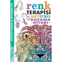 Renk Terapisi Antistres Boyama Kitabı - Richard Merritt -  Cindy Wilde - Pegasus