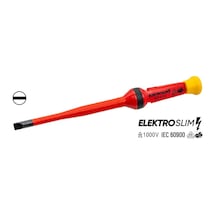 İzeltaş 14000005333 1000V 6.5 x 100 Elektro Slim Düz Tornavida
