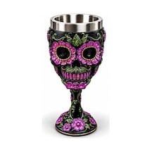 Mep Day Of The Dead Şeker Kuru Kafa Tasarımlı 3d Çelik Kadeh Bardak Alk6513 Najmaddin Diğer