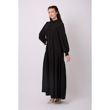 Violevin Er-cool Kadın Krep Elbise 8052-20-siyah