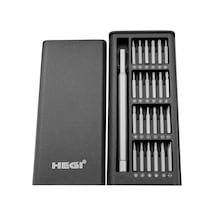Hegı 25 Parça Mıknatıslı Tornavıda Setı