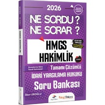 Dizgi Kitap 2026 Hukuk Atölyesi Hmgs Hakimlik İdari Yargılama Hukuku Ne Sordu Ne Sorar Soru Bankası