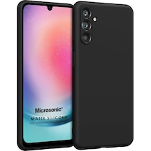 Microsonic Matte Silicone Samsung Galaxy Uyumlu A15 Kılıf
