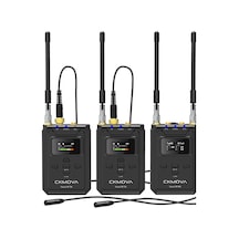 CKMOVA Vocal M V2 Profesyonel UHF Çift Kanallı Kablosuz Mikrofon