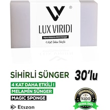 Lux Viridi Sihirli Sünger Magic Sponge 3409 30'lu
