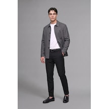 Defacto Regular Fıt Polo Yaka Pamuk Astarlı Blazer Ceket G7970ax26auar9 Antrasit-ar9