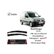 Renault Kangoo 1 Cam Rüzgarlığı Mugen Tip Sunplex 2Li