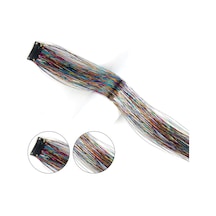 Klipsli Hair Tinsel Saç Simi - Htk01 Çok Renkli