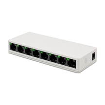 Ethernet Switch 8 Port 10/100 Mbps - Beyaz Lv-sw08