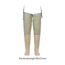 Suntek Kalça Waders Dikişsiz Tarım Çivili Taban Hafif 44 Ayak Büyüklüğü