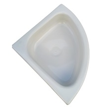 Üçgen Evye Lavabo. Tekne Evyesi. Karavan Evyesi. Beyaz 35x35cm