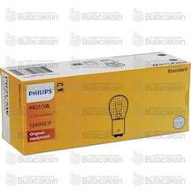 Bulacaksin Philips 12V Ampul Pr21/5W Kırmızı Ters 1016 - 12495Cp / 10 Adet