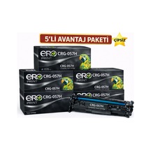 Canon Crg057h Çipsiz Uyumlu Toner - 5'li  Paket