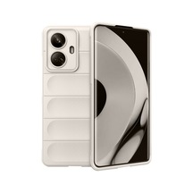 Realme 10 Pro 5g Kılıf Optimum Silikon - Krem Bz8683140575083
