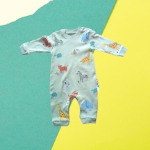 Babymii Hayvan Figür Tulum Yeşil