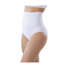 Yüksek Bel Kadın Slip Korse 13003 - Beyaz