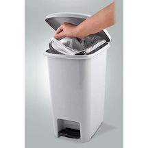 Slim Pedallı Çöp Kovası 15 Lt. Royaleks-m1052 Çok Renkli