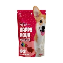 Tr Plus Happy Hour Love Edition Kuzulu Ve Somonlu Köpek Ödül Maması 60 Gr